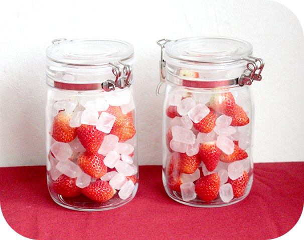 いちご ｜ 果実ごとの漬け方 ｜ 旬の果実でおいしく楽しい氷砂糖